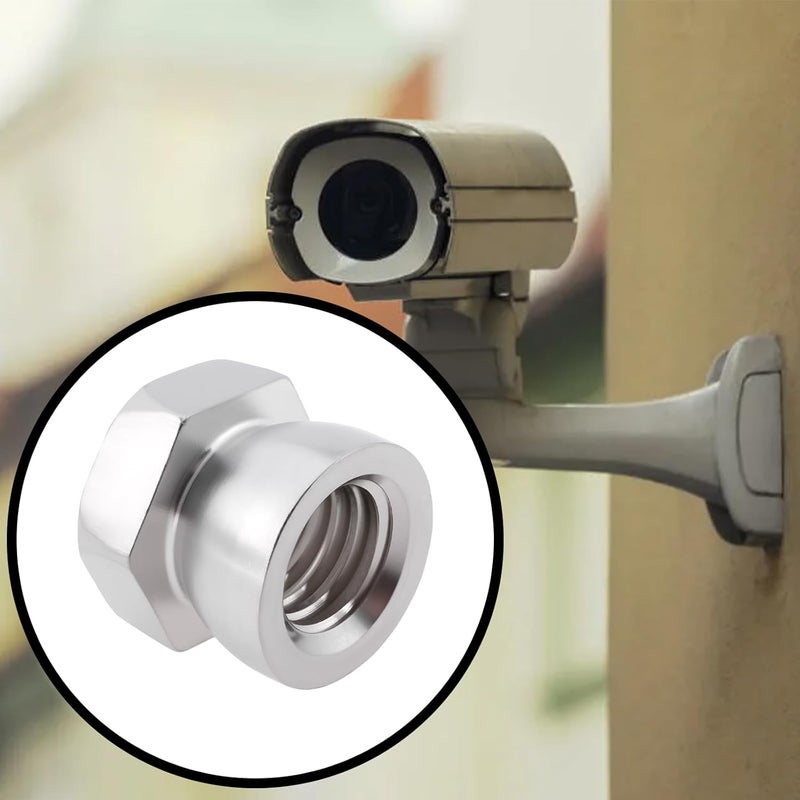 Briny River 10PCS Stainless Steel Nut M8 Break Off Shear Anti Theft Twist Security for Outdoor Equipment Street Lights Surveillance Cameras - Image 2